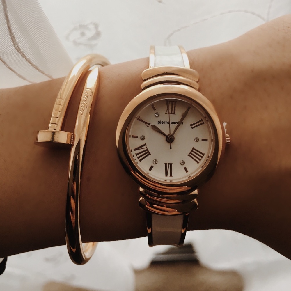 Pierre Cardin Rose Gold Watch NEVER USED, NEW